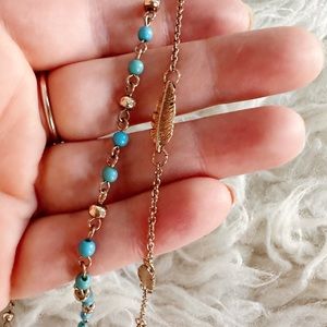 Boho Double Strand Necklace